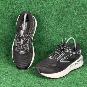 Brooks Ariel GTS 23 Running Shoes Womens 7.5 B Black White Athletic 1203901B090